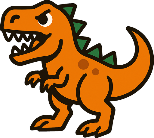 T-REX.
In-Game asset.  2d.  High contrast.  No shadows