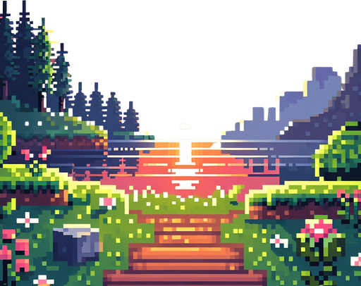 güzel minecraft arka plan gün batımı.
Single Game Texture. In-Game asset. 2d. Blank background. High contrast. No shadows.