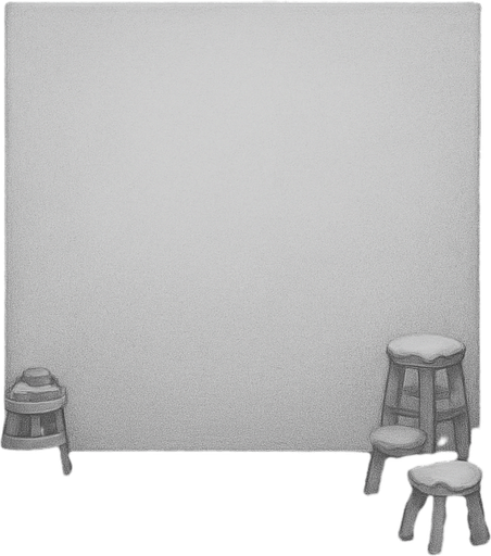 Paint the surrounding area gray without touching the whiteboard in the middle