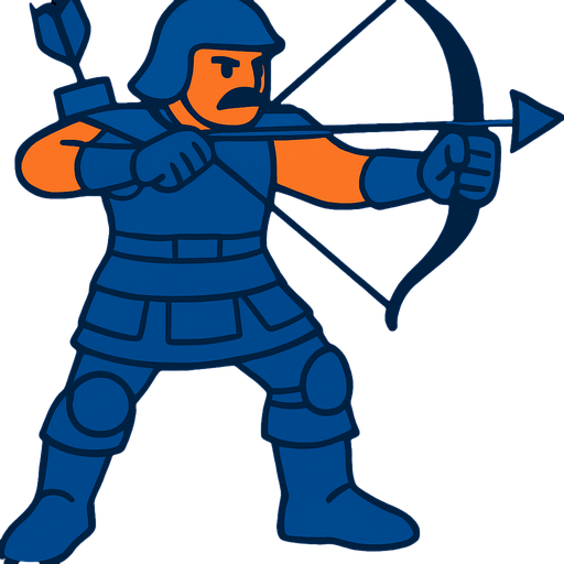 koyu kahverengi olan bütün zırhı kaskı yayı ayakkabıyı eldiveni mavi renk yapar mısın