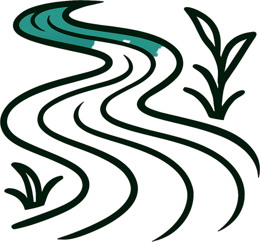 A river