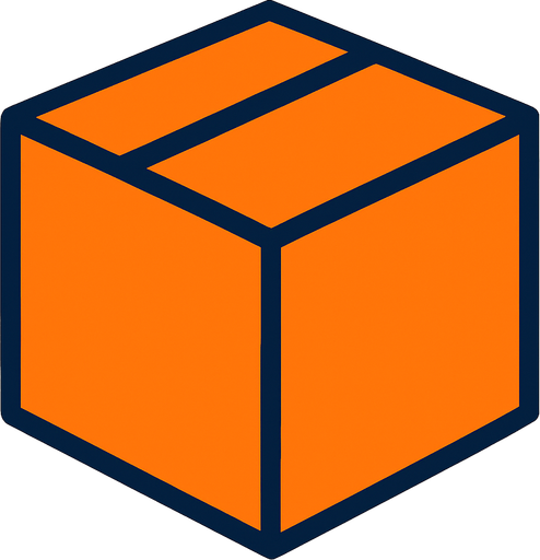 box.
High contrast.  No shadows