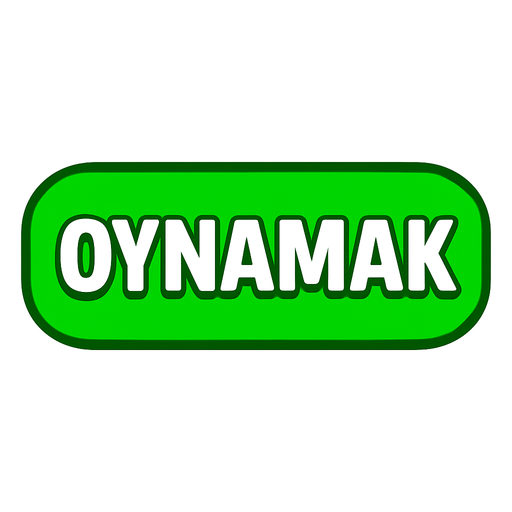 OYNAMAK GREEN BUTTON.
In-Game asset.  2d.  High contrast.  No shadows