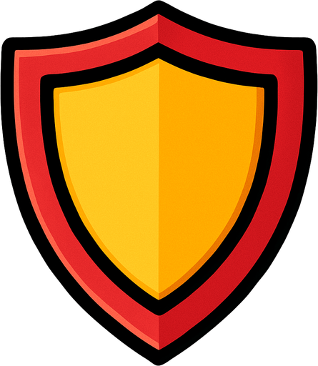 shield.
In-Game asset.  2d.  High contrast.  No shadows