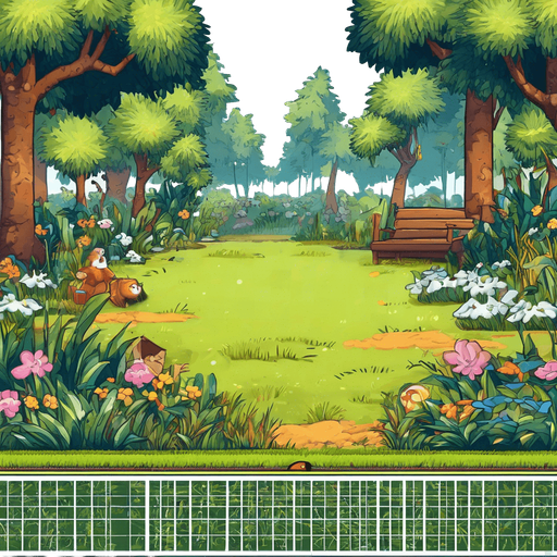 ekranın altını çimenlerin altını kahverengi yap