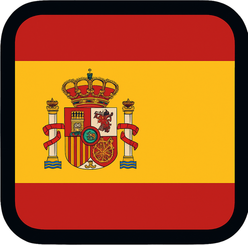 Заменить на испанский, сохранить рамку.