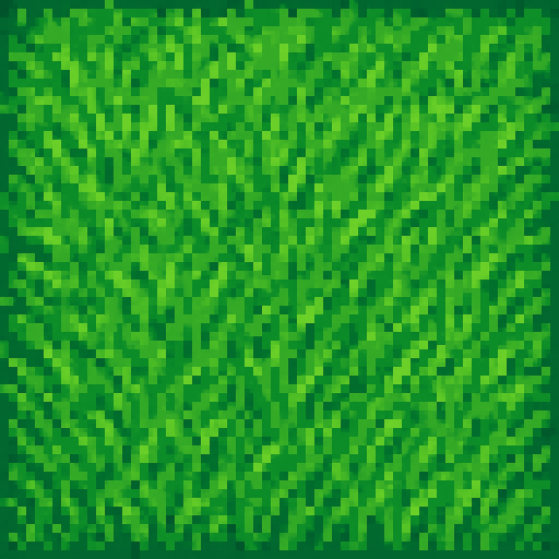 green grass ground.
In-Game asset.  2d.  High contrast. pixel no shadow