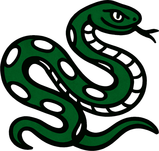 yılan resmi.
In-Game asset.  2d.  High contrast.  No shadows