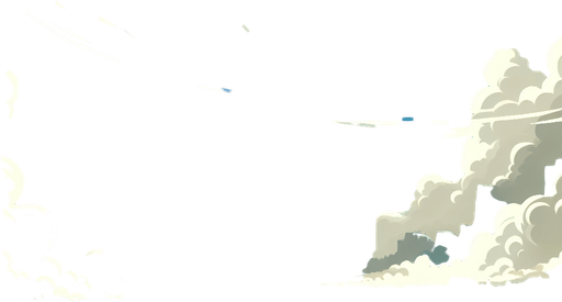 arkaplan cennete benzesin ve çoğunlukla mavi ve açık yeşil rengi olsun.
Single Game Texture. In-Game asset. 2d. Blank background. High contrast. No shadows.