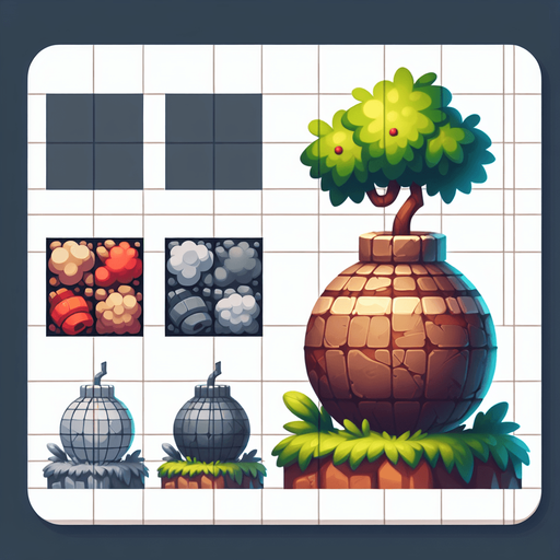 bomba.
Single Game Texture. In-Game asset. 2d. Blank background. High contrast. No shadows.