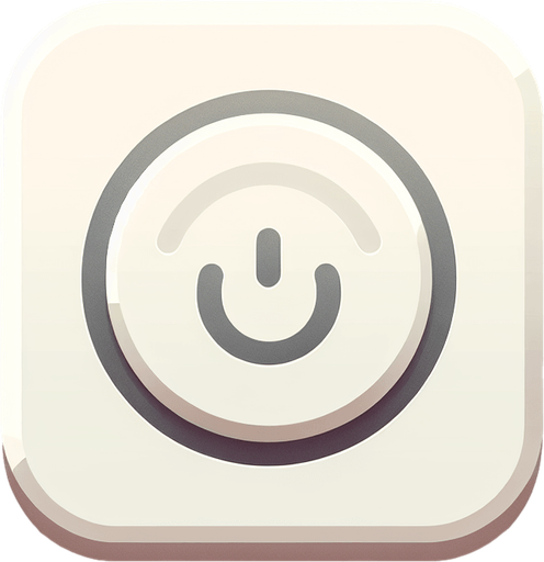 White circular touch indicator. White button like look. Game asset. No background. 2d. No shadow.