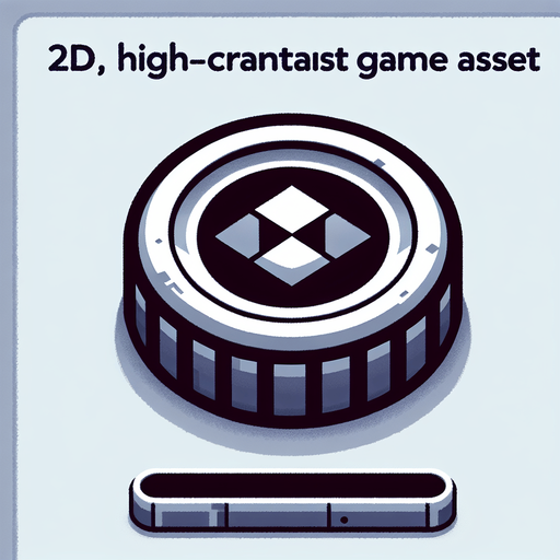 Coin.
Single Game Texture. In-Game asset. 2d. Blank background. High contrast. No shadows.