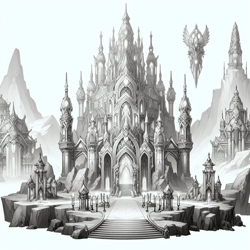 asgard.
Single Game Texture.  In-Game asset.  Blank background.  High contrast