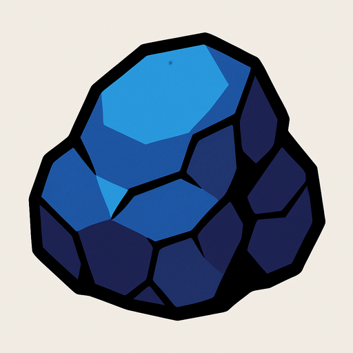 rock.
In-Game asset.  2d.  High contrast.  No shadows