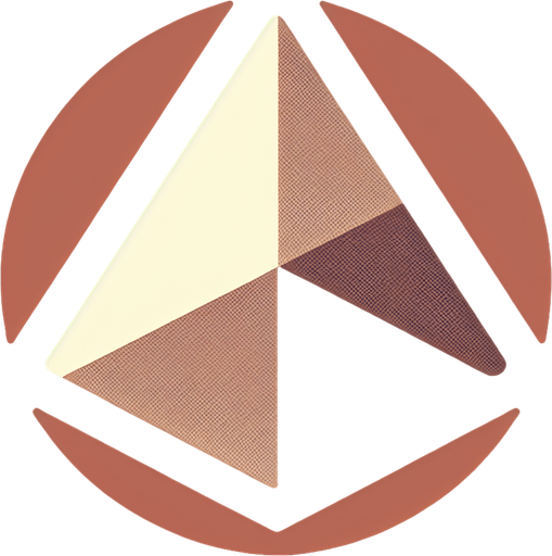 A simple Triangle, flat shaded, bevelled edges.
Single Game Texture. In-Game asset. 2d. Blank background. High contrast. No shadows.