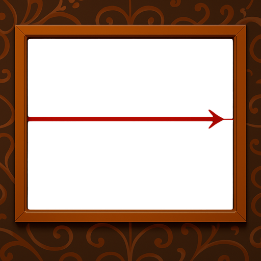 Change the center bumper on the table into a red line that’s painted on the table, like a casino table, that ends in an arrow on the right hand side.