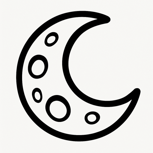 oyunlardaki beyaz ay.
In-Game asset.  2d.  High contrast.  No shadows