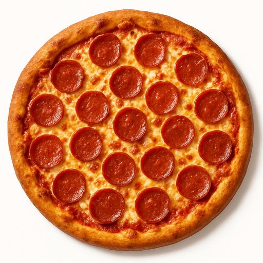 Pizza - Gerçekçi - Yazısız.
In-Game asset.  2d.  High contrast.  No shadows