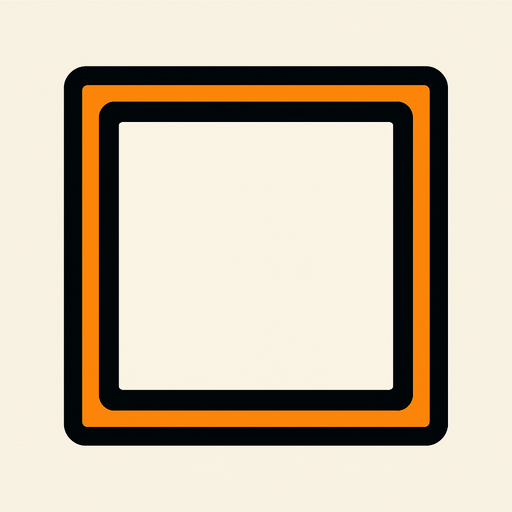 Hotbar slot.
In-Game asset.  2d.  High contrast.  No shadows