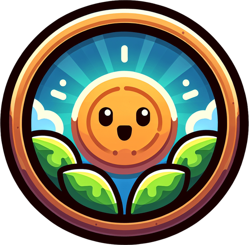 Coin icon.
Single Game Texture. In-Game asset. 2d. Blank background. High contrast. No shadows.