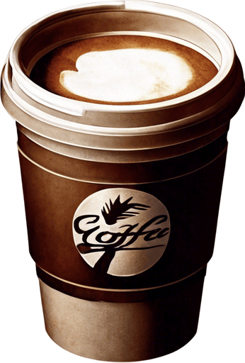 Have the coffee cup open at the top