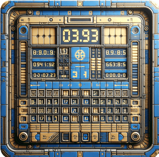 score board.
Single Game Texture. In-Game asset. 2d. Blank background. High contrast. No shadows.