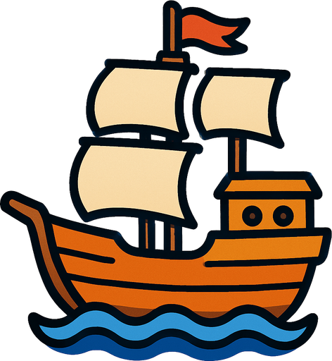 Ship.
In-Game asset.  2d.  High contrast.  No shadows