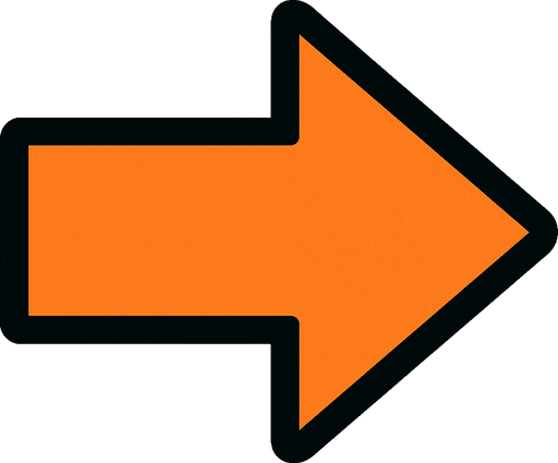 Make a arrow.
In-Game asset.  2d.  High contrast.  No shadows