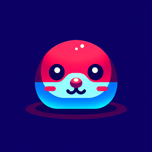 mole red and blu.
Single Game Texture.  In-Game asset.  2d.  Blank background.  High contrast.  No shadows