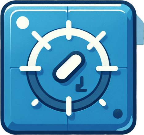 PowerUpSlow ⏳	Blue time freeze tile	Slows music briefly.
Single Game Texture.  In-Game asset.  2d.  Blank background.  High contrast.  No shadows