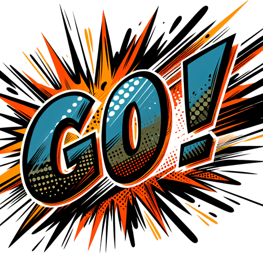 A big text "Go!".