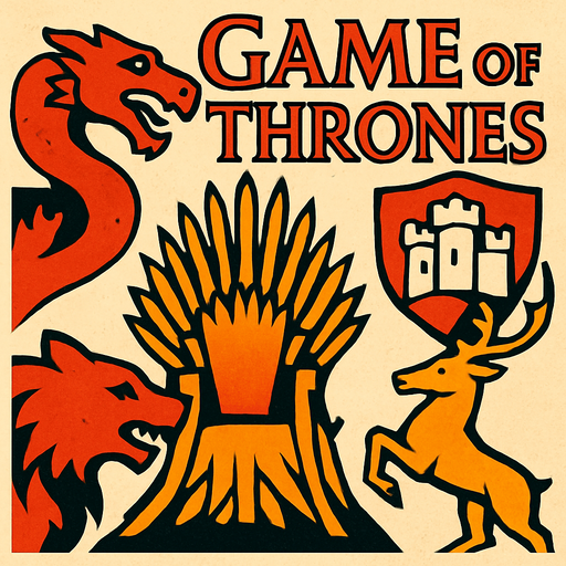 game of thrones hakkında foto yap.
In-Game asset.  2d.  High contrast.  No shadows