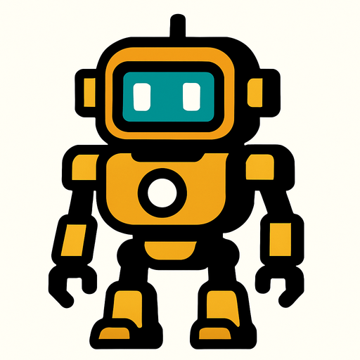Semibot.
In-Game asset.  High contrast.  No shadows