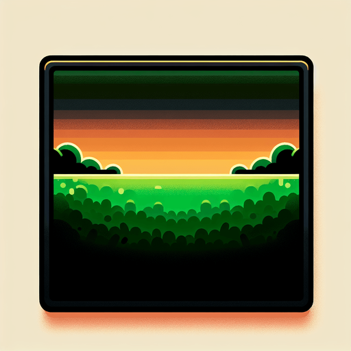 A rectangle graphic asset. Gradient from black to a warm grass green. The black is only at the top and most of the gradient is green. No border. Flat design. No UI. Single Game Texture. In-Game asset. 2d. Blank background. High contrast. No shadows..
Single Game Texture. In-Game asset. 2d. Blank background. High contrast. No shadows.