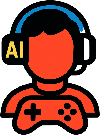 Aİ player.
In-Game asset.  2d.  High contrast.  No shadows