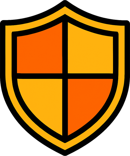 2d protection shield.
In-Game asset.  2d.  High contrast.  No shadows