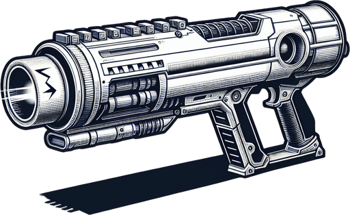 create tesla laser.
Single Game Texture.  In-Game asset.  2d.  Blank background.  High contrast.  No shadows