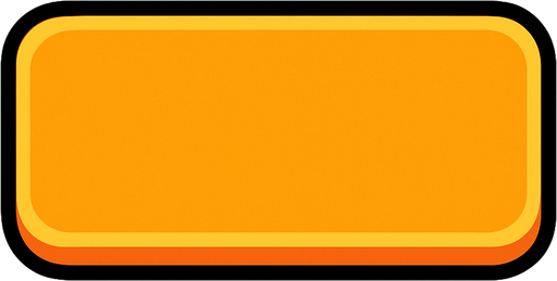 rectangle button.
In-Game asset.  2d.  High contrast.  No shadows