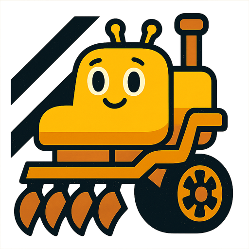 Auto Tiller.
In-Game asset.  2d.  High contrast.  No shadows