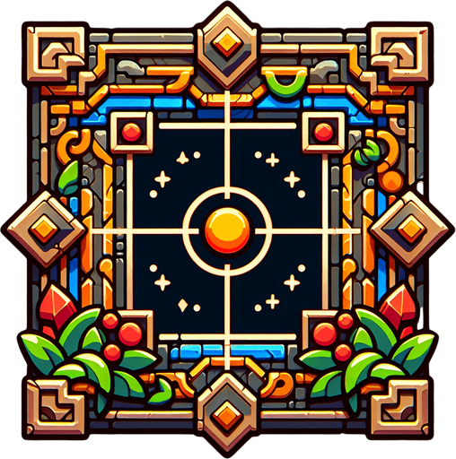 warning asset.
Single Game Texture.  In-Game asset.  2d.  Blank background.  High contrast.  No shadows