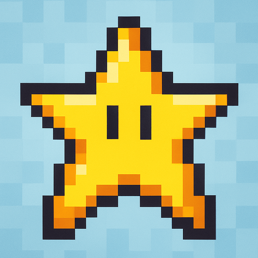 8 bit star