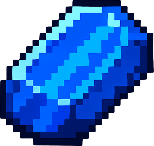 lapizlazuli.
In-Game asset.  2d.  High contrast.  No shadows. pixelart