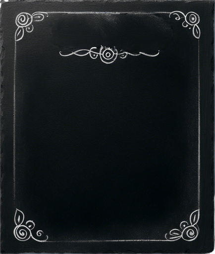 LETTERS "ELIXIR" in chalk