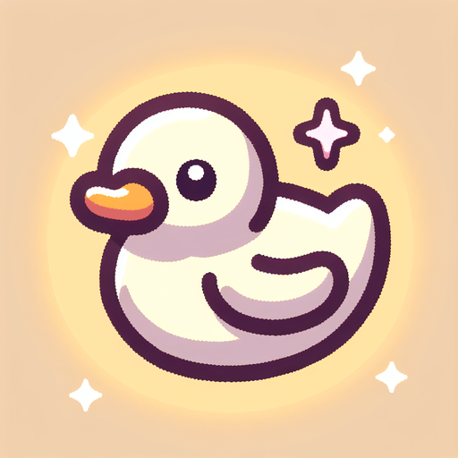 a cute swimming duck from left to right.
Single Game Texture.  In-Game asset.  2d.  Blank background.  High contrast.  No shadows. kawaii