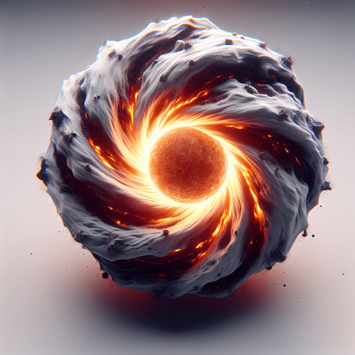 neutron star.
Single Game Texture. In-Game asset. 2d. Blank background. High contrast. No shadows.