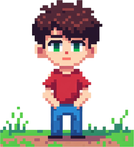 Pixel Art Boy