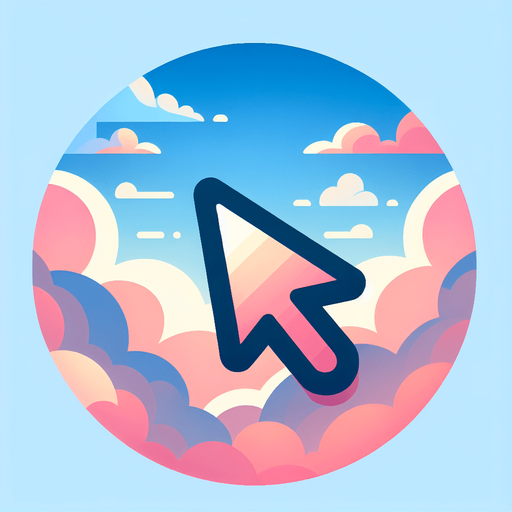 сделай нежный, небесный курсор для игры.
Single Game Texture. In-Game asset. 2d. Blank background. High contrast. No shadows.