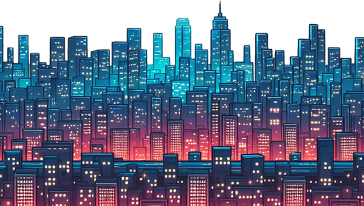 fundo da cidade.
Single Game Texture. In-Game asset. 2d. Blank background. High contrast. No shadows.