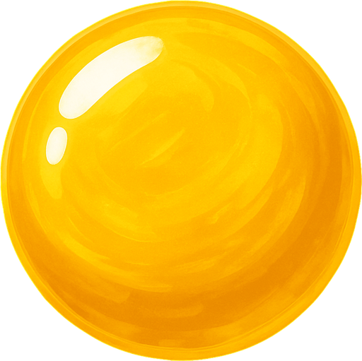gerçekçi bir şeker. yuvarlak bir şeker ve sarı renk. aynı candy2 deki gibi olsun.
In-Game asset.  2d.  High contrast.  No shadows