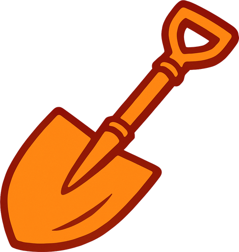 pala.
In-Game asset.  2d.  High contrast.  No shadows